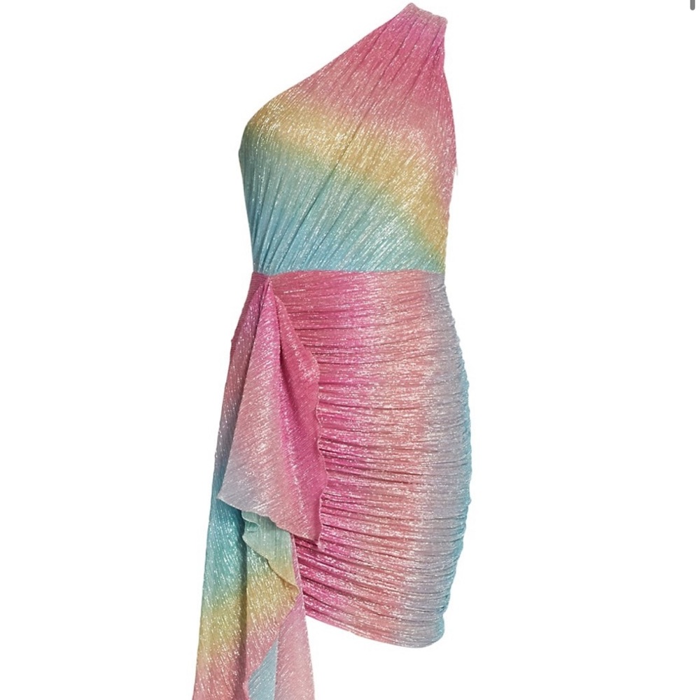 Prism PatBO metallic dress